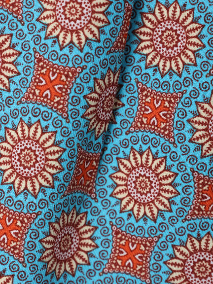 Celana Motif Kariya Moroccan Pattern Easy Pants