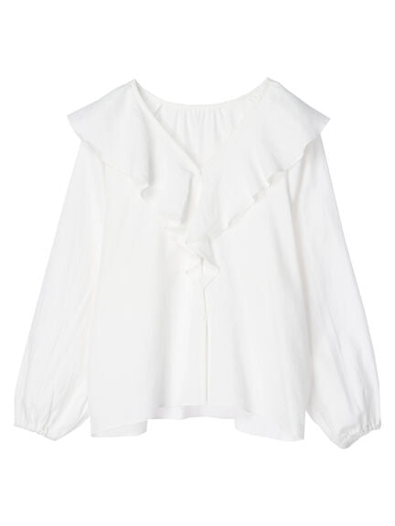 Walta Collar Frilled Blouse