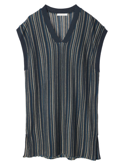 Saka Jacquard knit Stripe Tunic