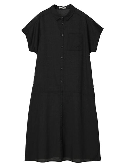 Haina Short sleeve Shirt Dress