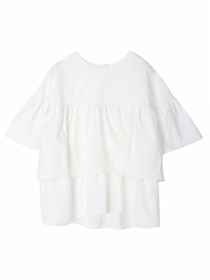 Blouse Half Sleeve Akigawa Tiered