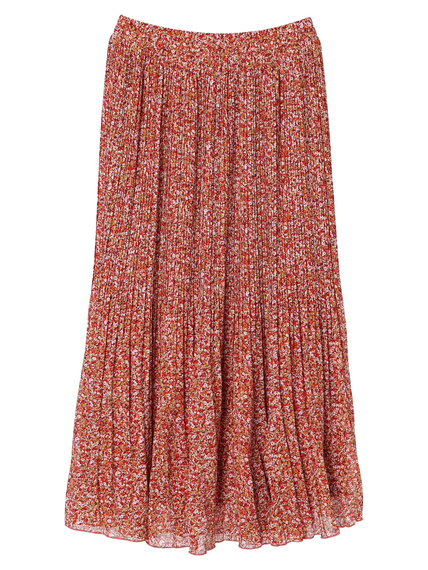 Artemis Floral Pleated Skirt