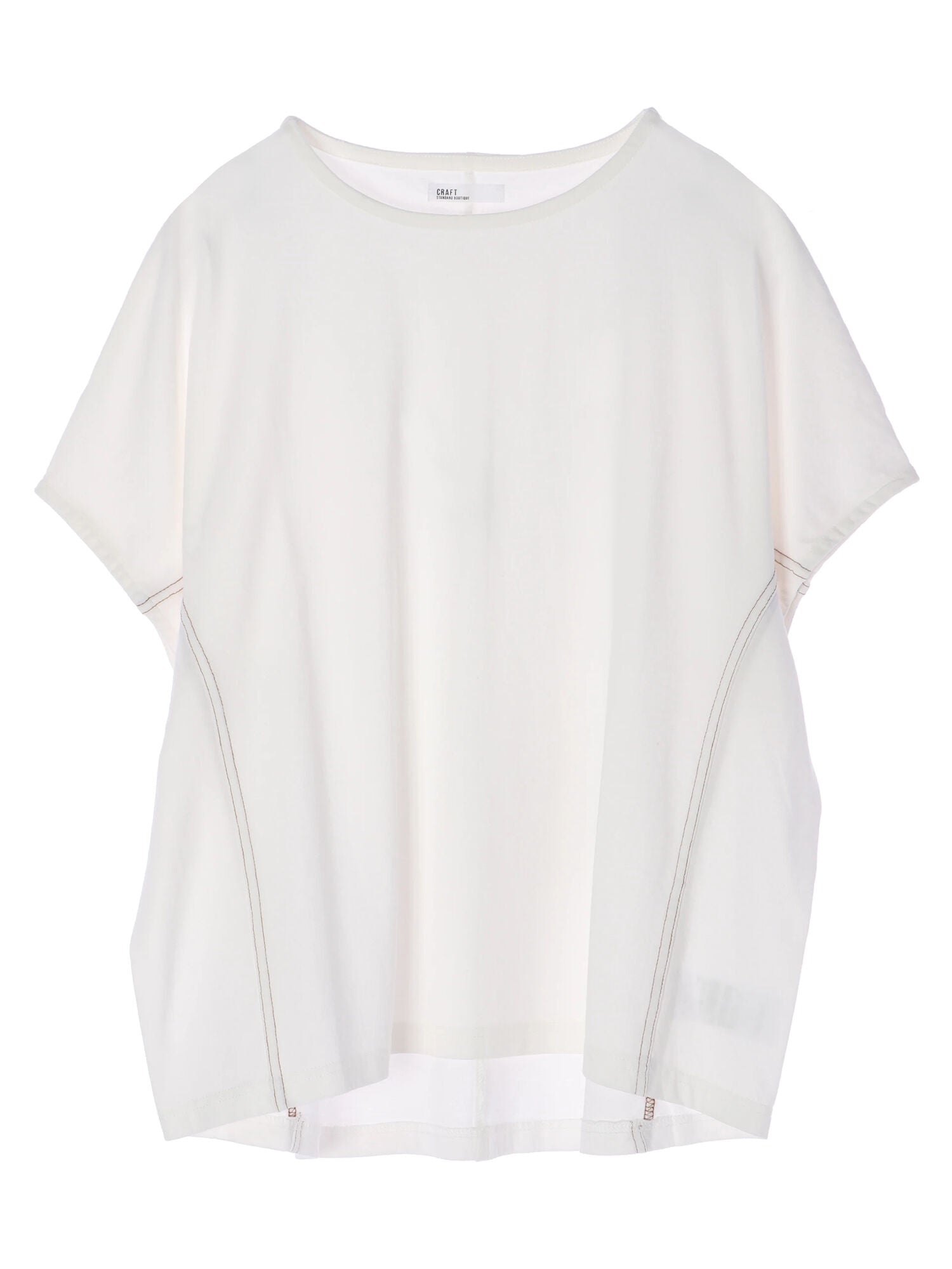 Rachel Color Stitch Dolman T-shirt