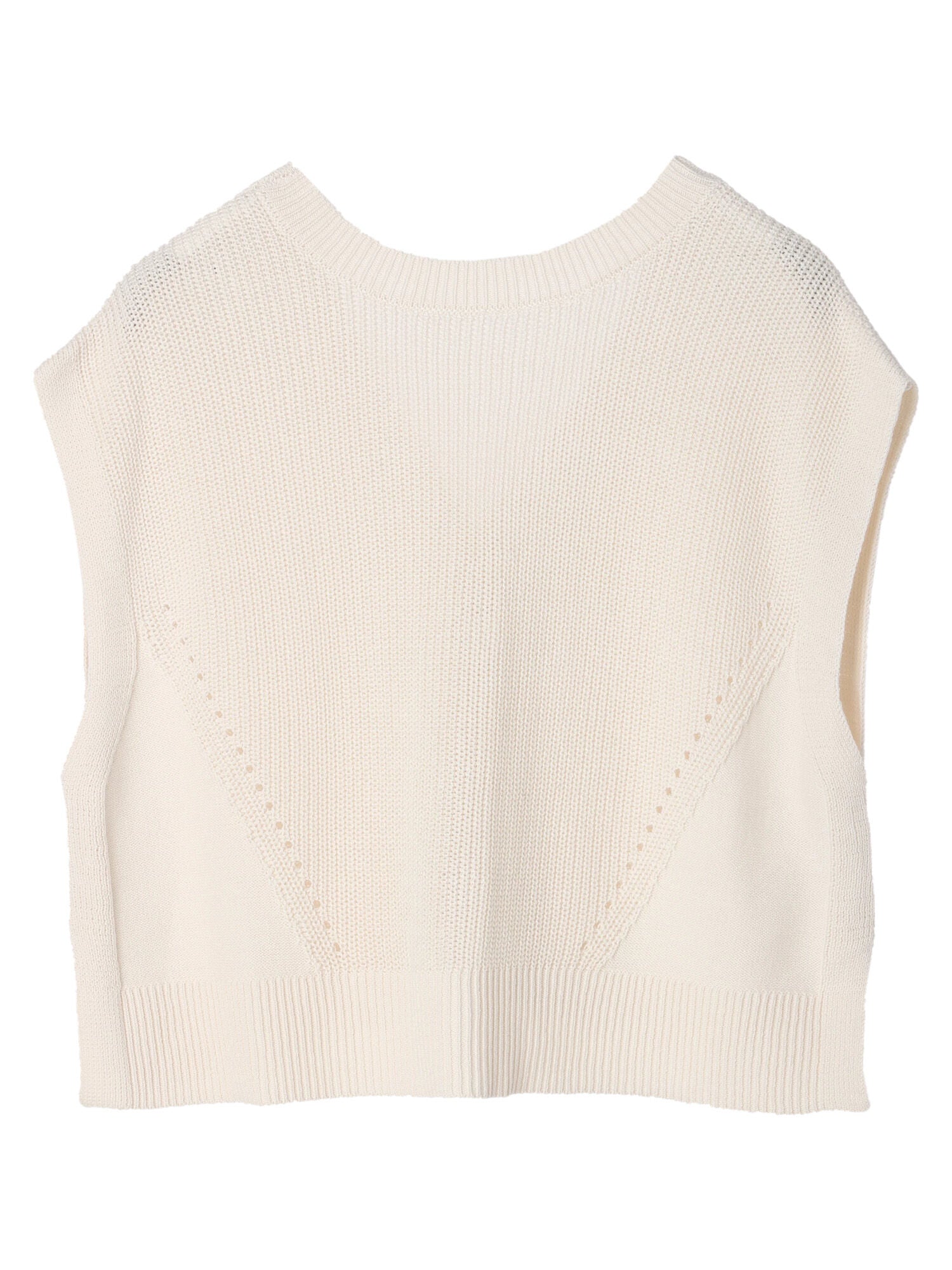 Makiko 2way knit vest