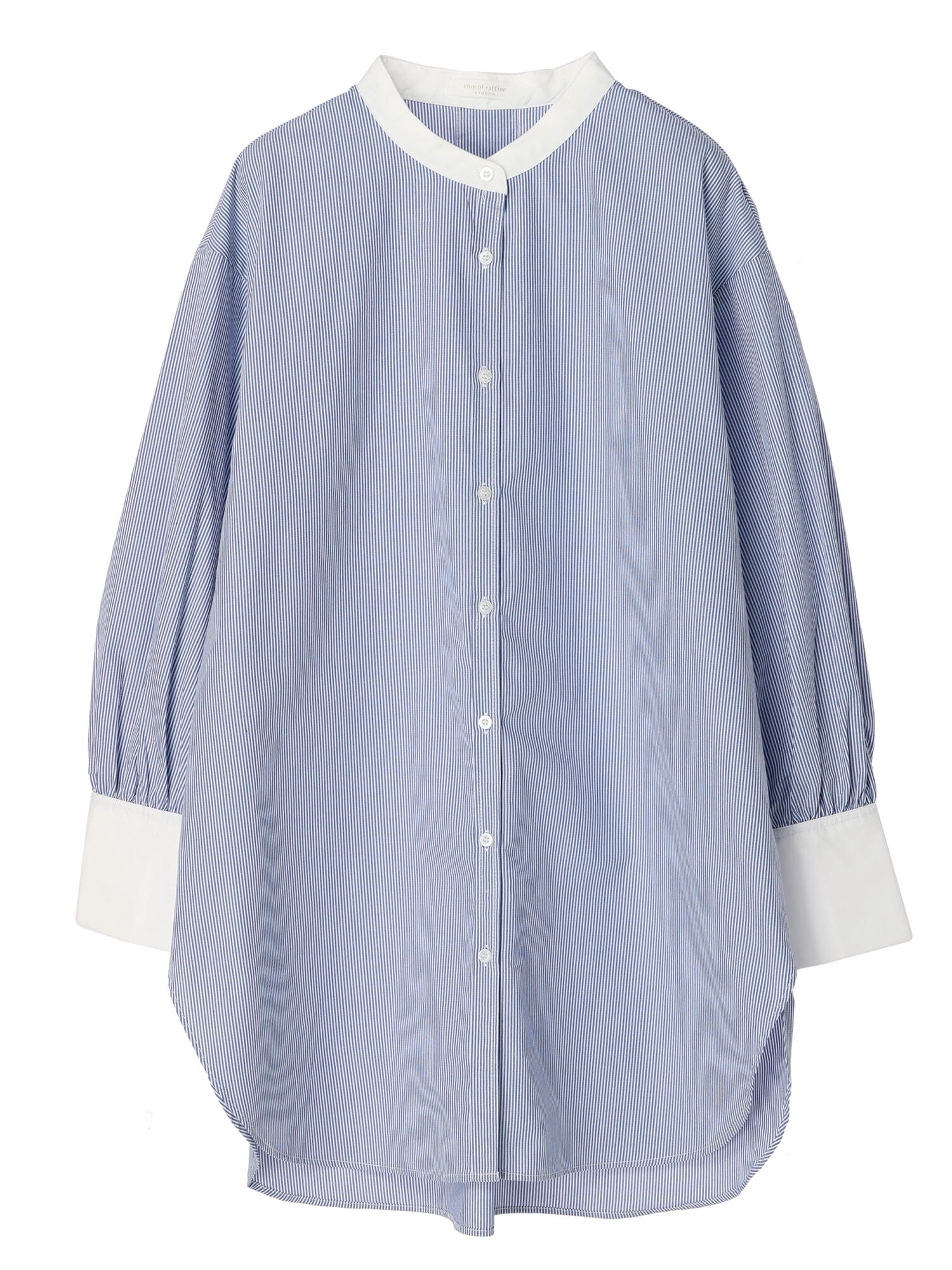 Camile Striped Cleric Shirt