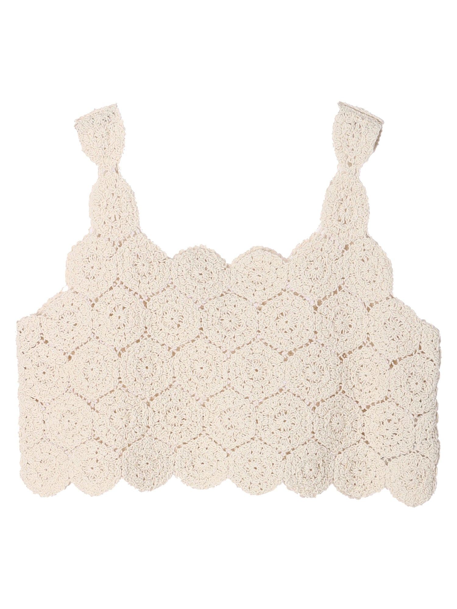 Cleva Circle Crochet Bustier