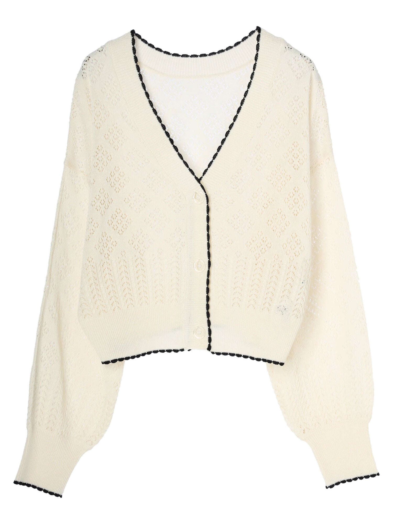 Cameron Openwork Cardigan