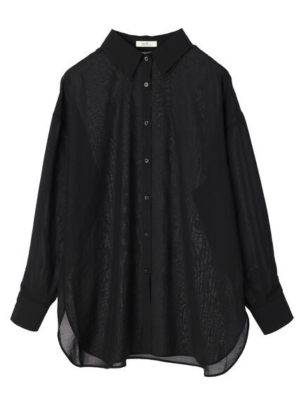 Boyfriend shirt Hakuto Sheer Shirt