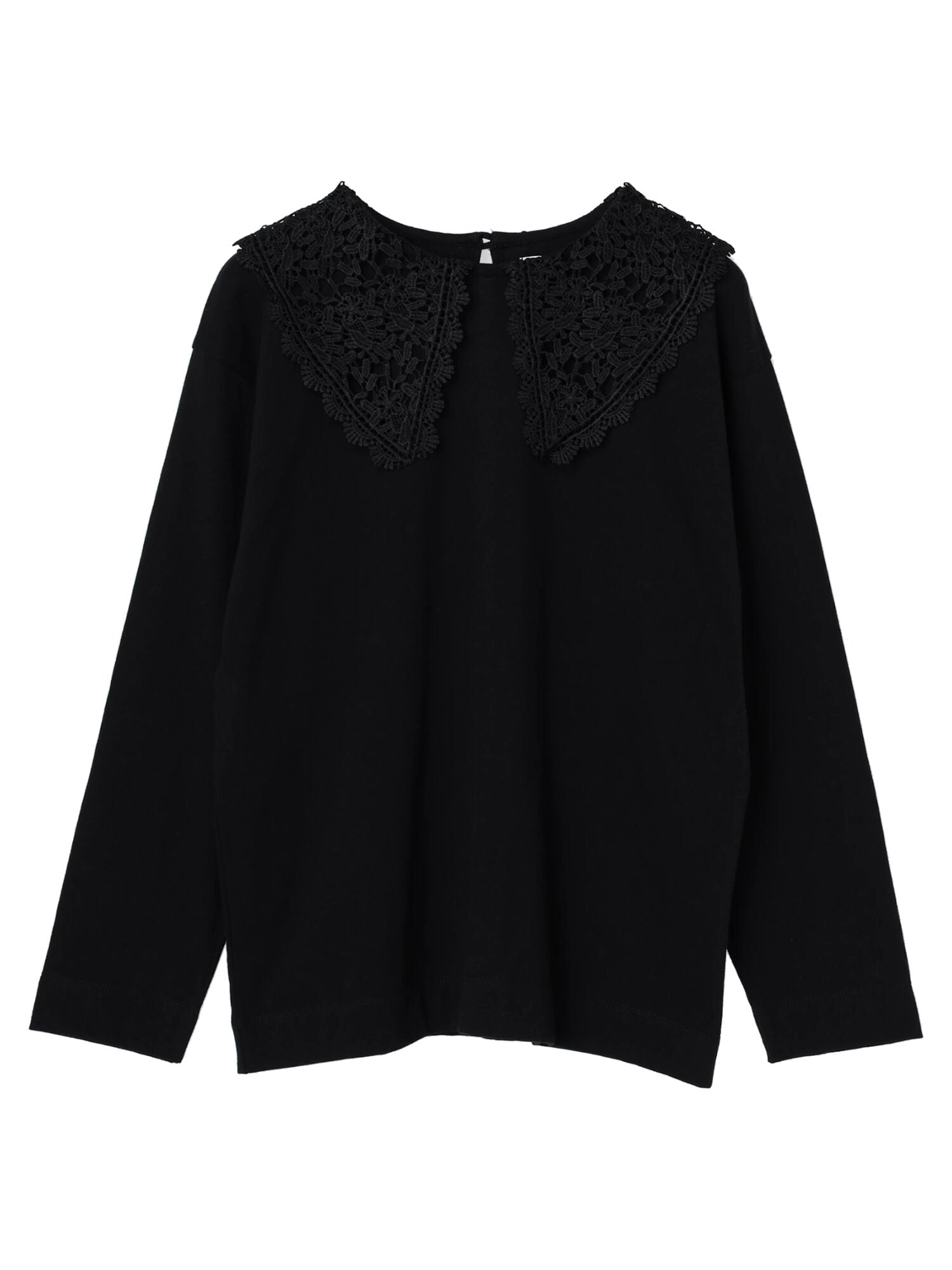 Mimosa Collar Lace Pullover