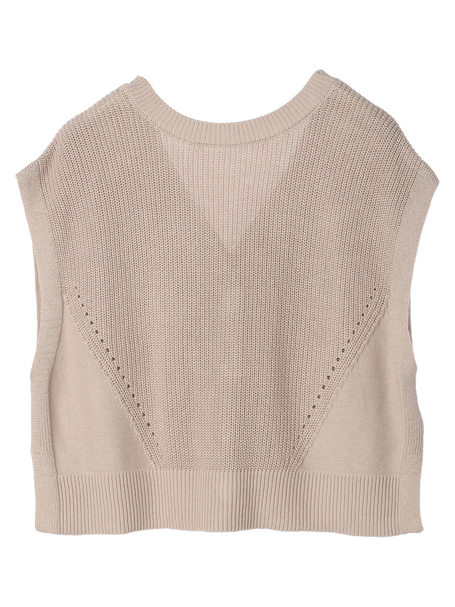 Makiko 2way knit vest