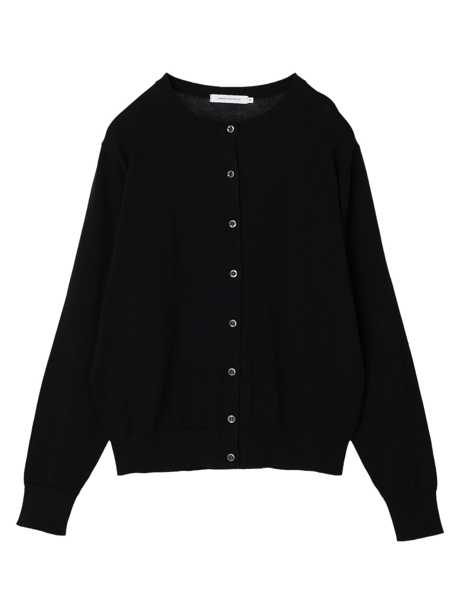 Tevy Crew Neck Knit Cardigan