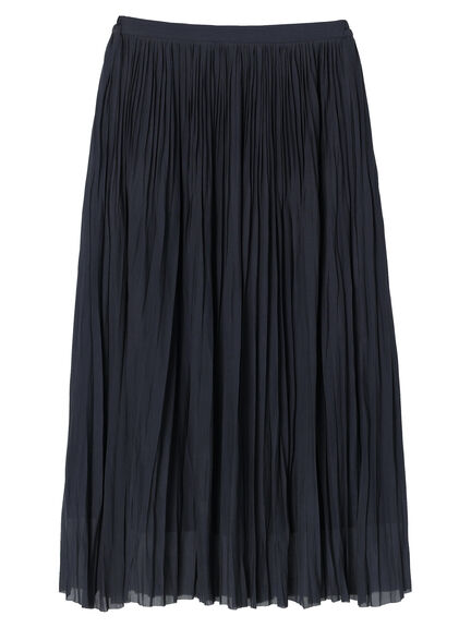 Keiju Soft Chiffon Pleated Skirt