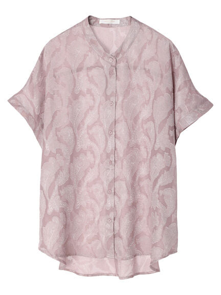 Delaco Sheer Jacquard Shirt