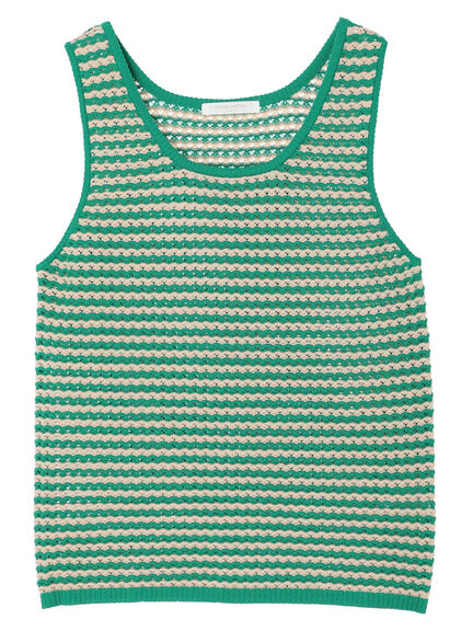 Kaido Crochet Knit Tank