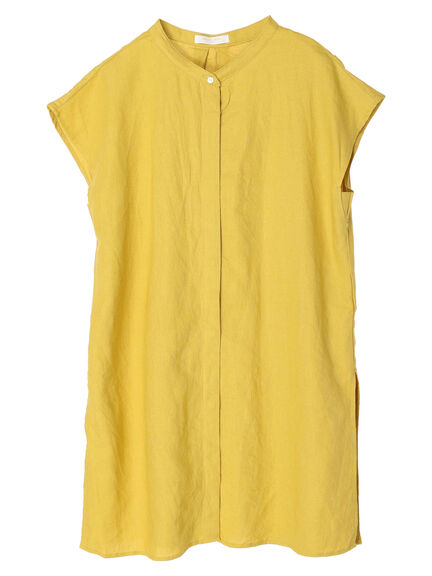 Hiyoku Linen Short Sleeve Tunic