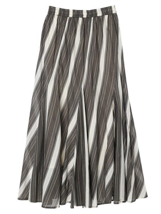 Lotus Stripe Skirt