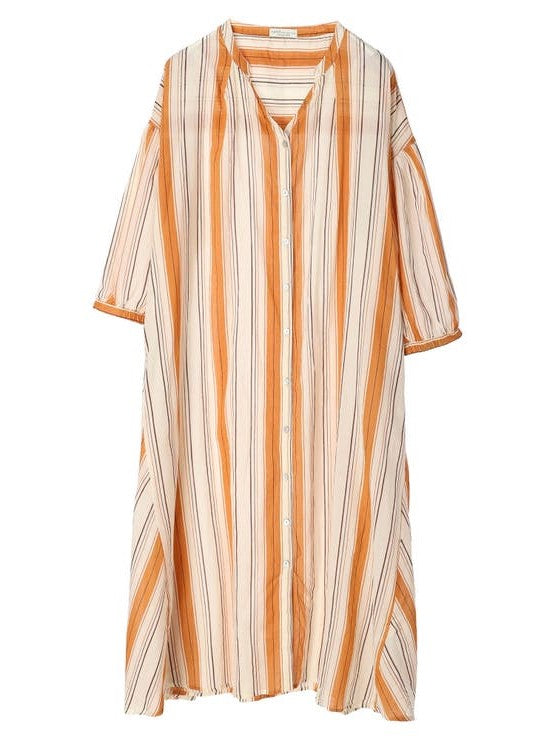 Remge Stripe Shirt Dress