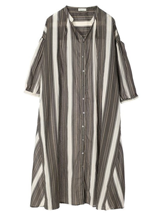 Remge Stripe Shirt Dress