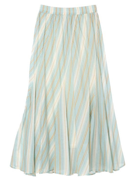 Lotus Stripe Skirt