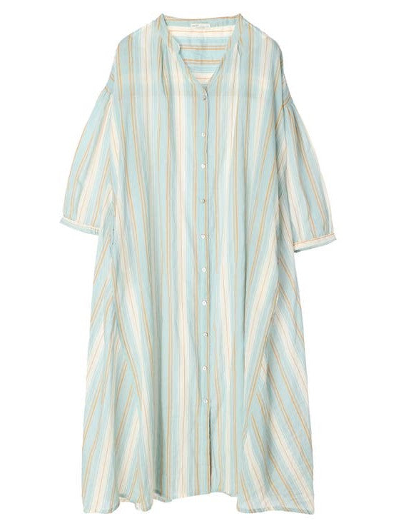 Remge Stripe Shirt Dress