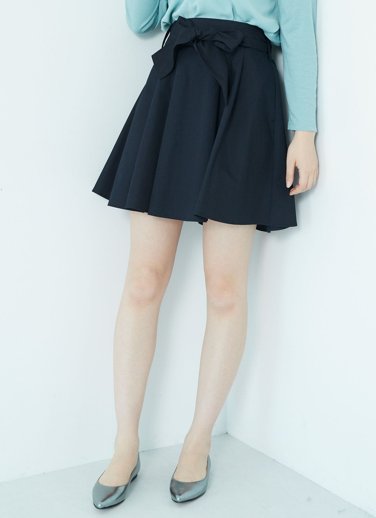 Bow Midi Skirt