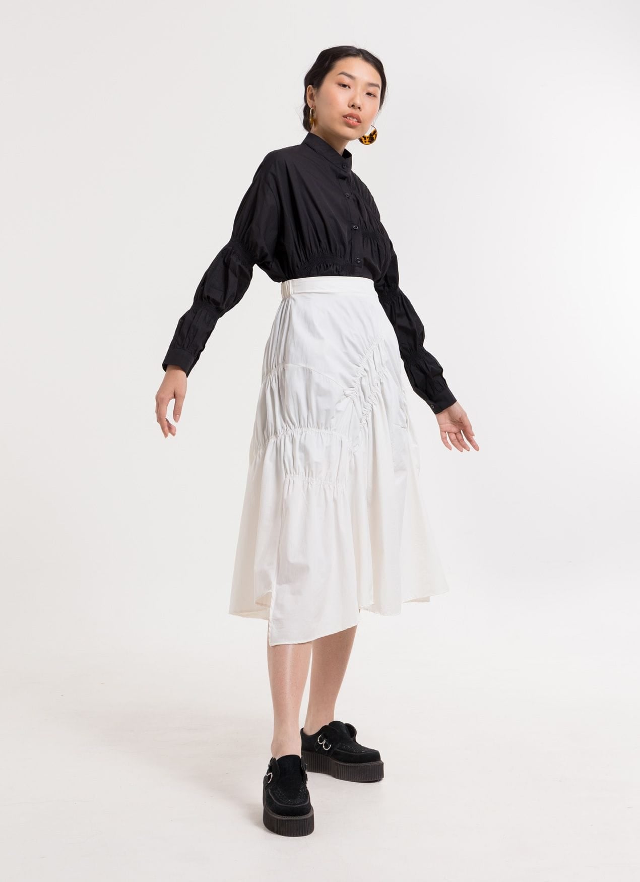 Maliha Skirt - White