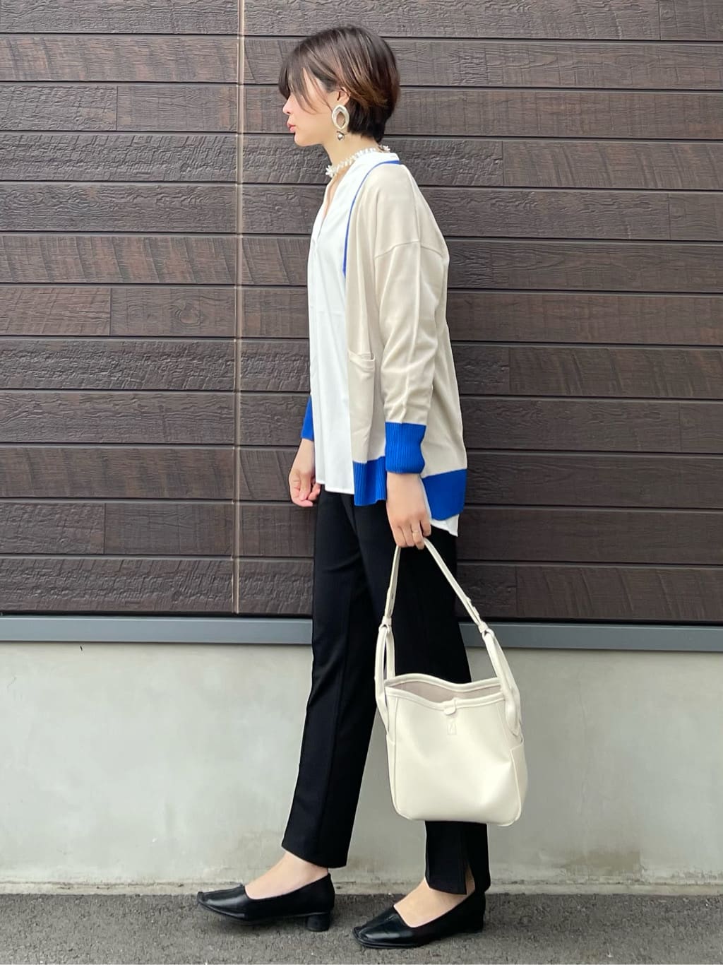 Saika Bicolor Cardigan