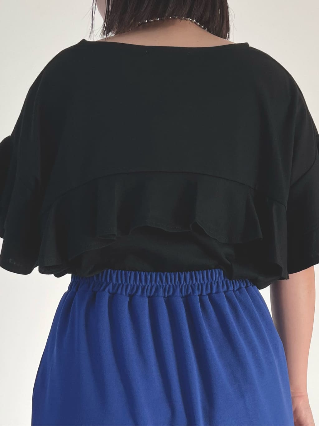 Lavega Two-tier ruffle cut pullover