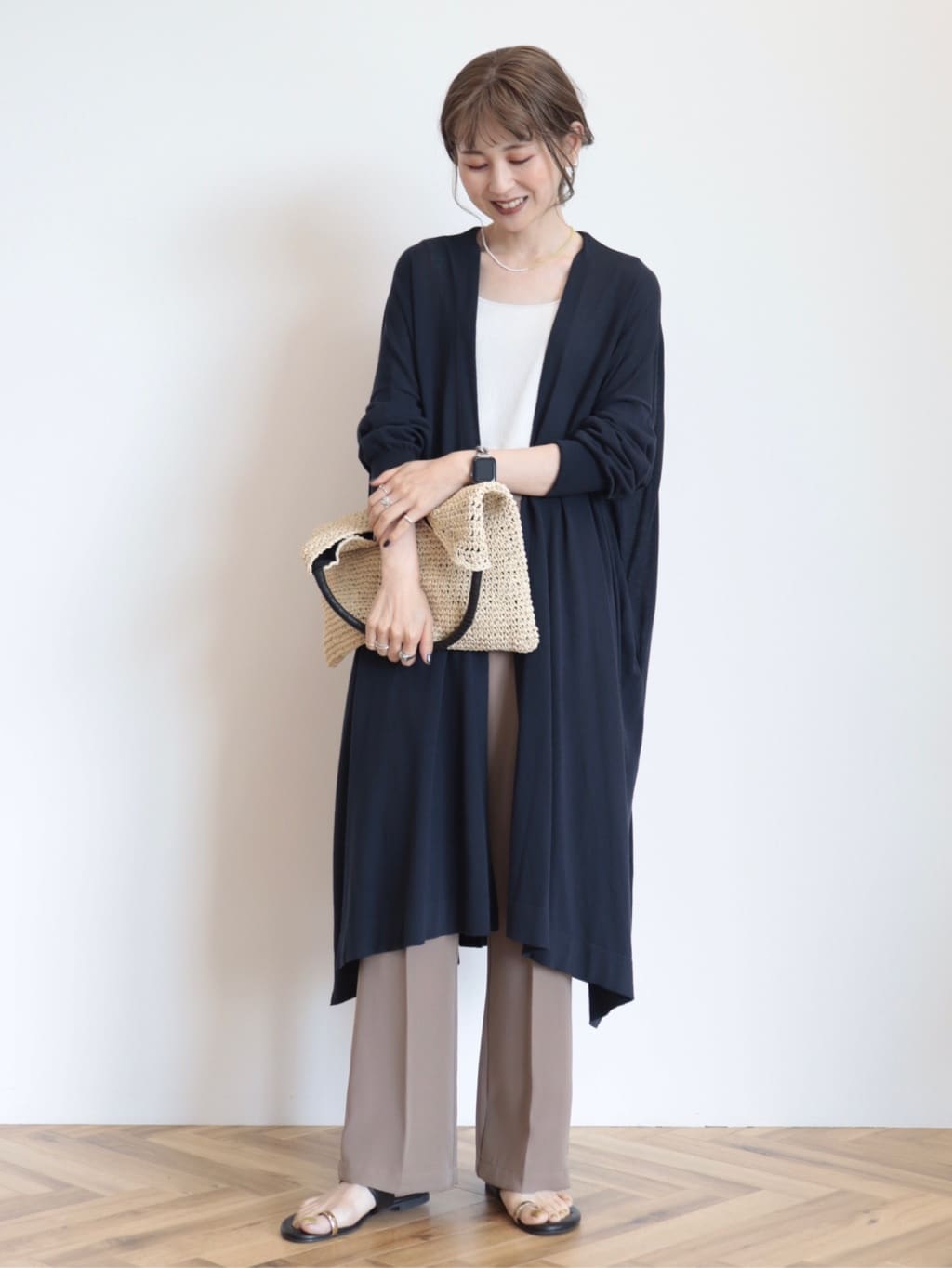 Hinoyo UV Long Knit Cardigan