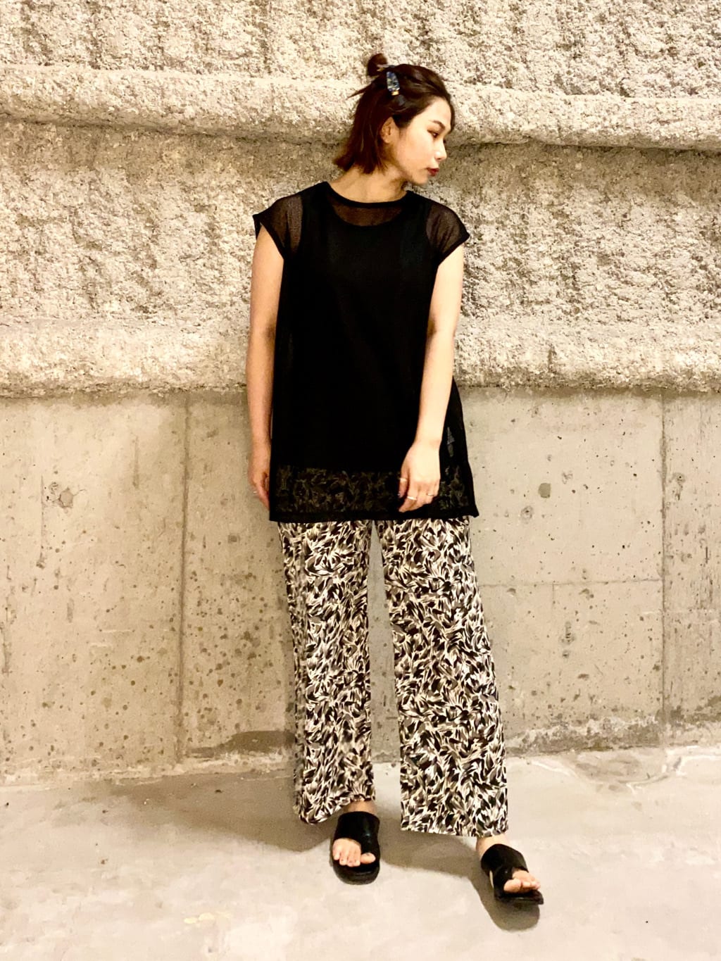 Azua Art Printed Pants