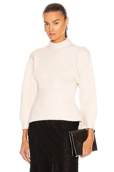 Fitted Sculpted Long Sleeve Sweater
