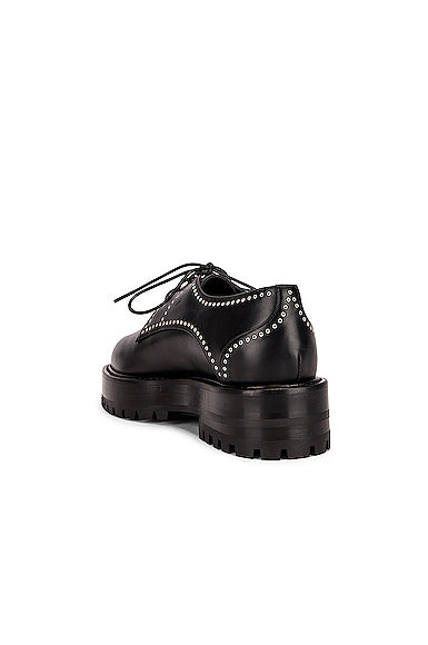 Eyelet Derby Loafers
