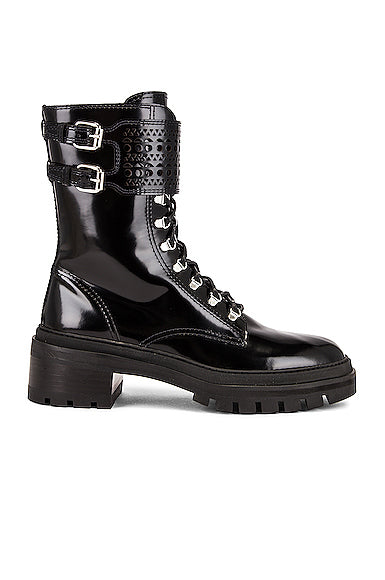 Buckle Military Boots