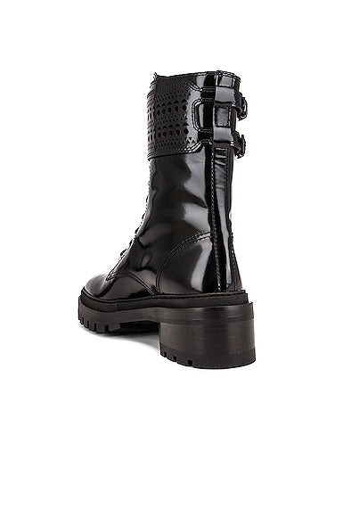 Buckle Military Boots