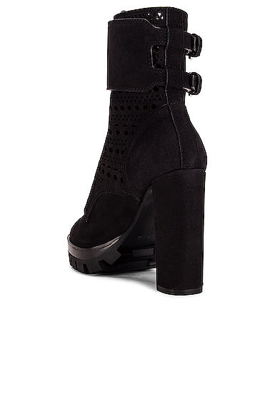 Perforated Military Boots