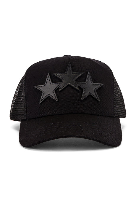 3 Star Trucker Hat