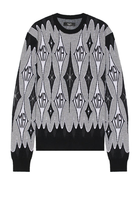 Argyle Jacquard Sweater