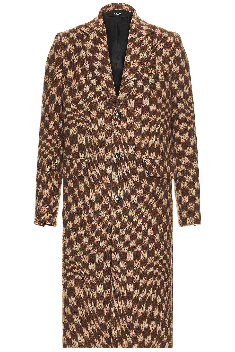 Jacquard Wavy Overcoat