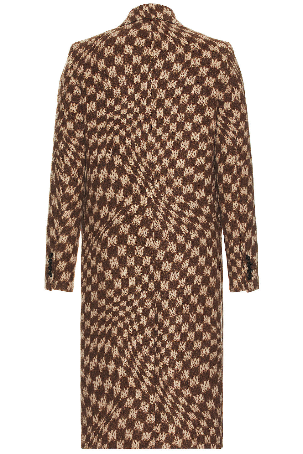 Jacquard Wavy Overcoat