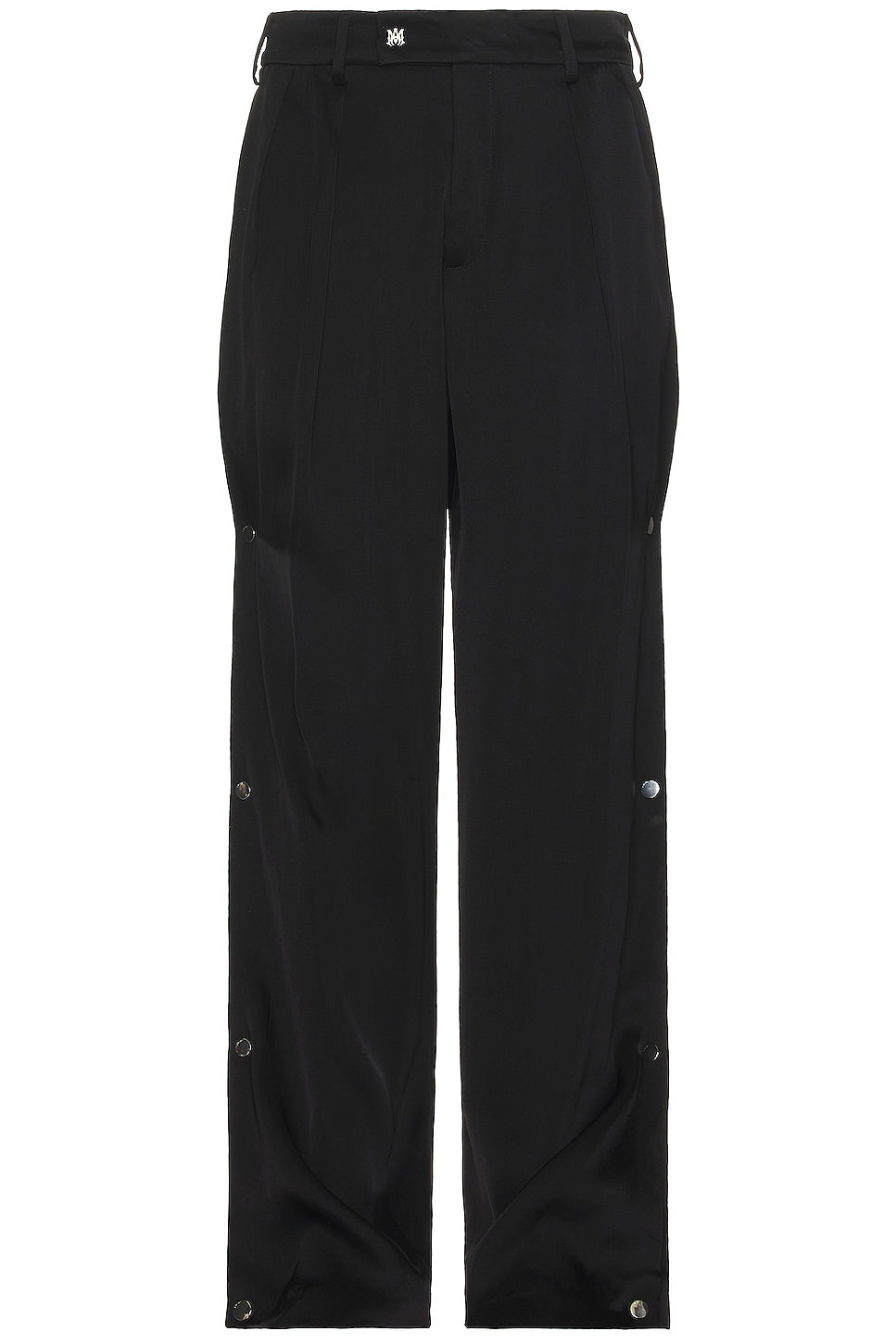 Side Pleat Snap Pants