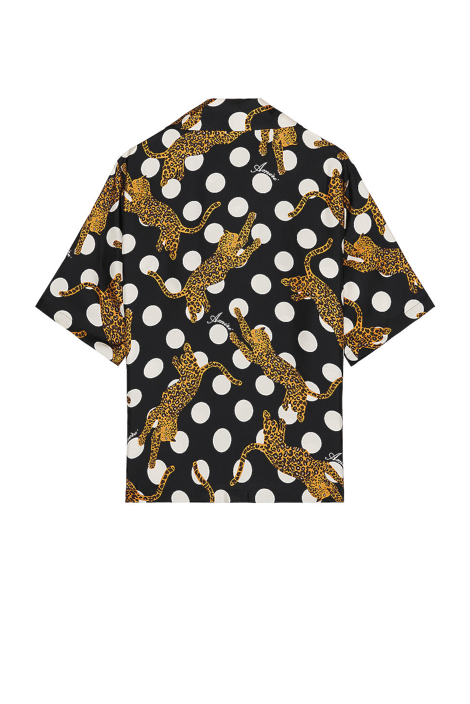 Leopard Polka Dots Bowling Shirt