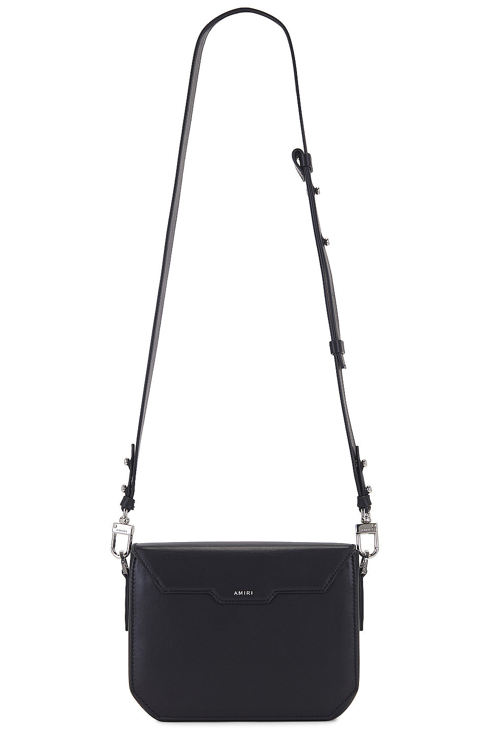 Nappa Leather Flap Crossbody Bag