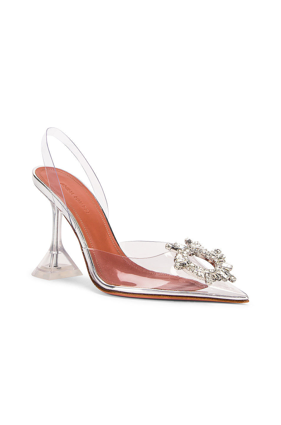 Begum Glass Heel