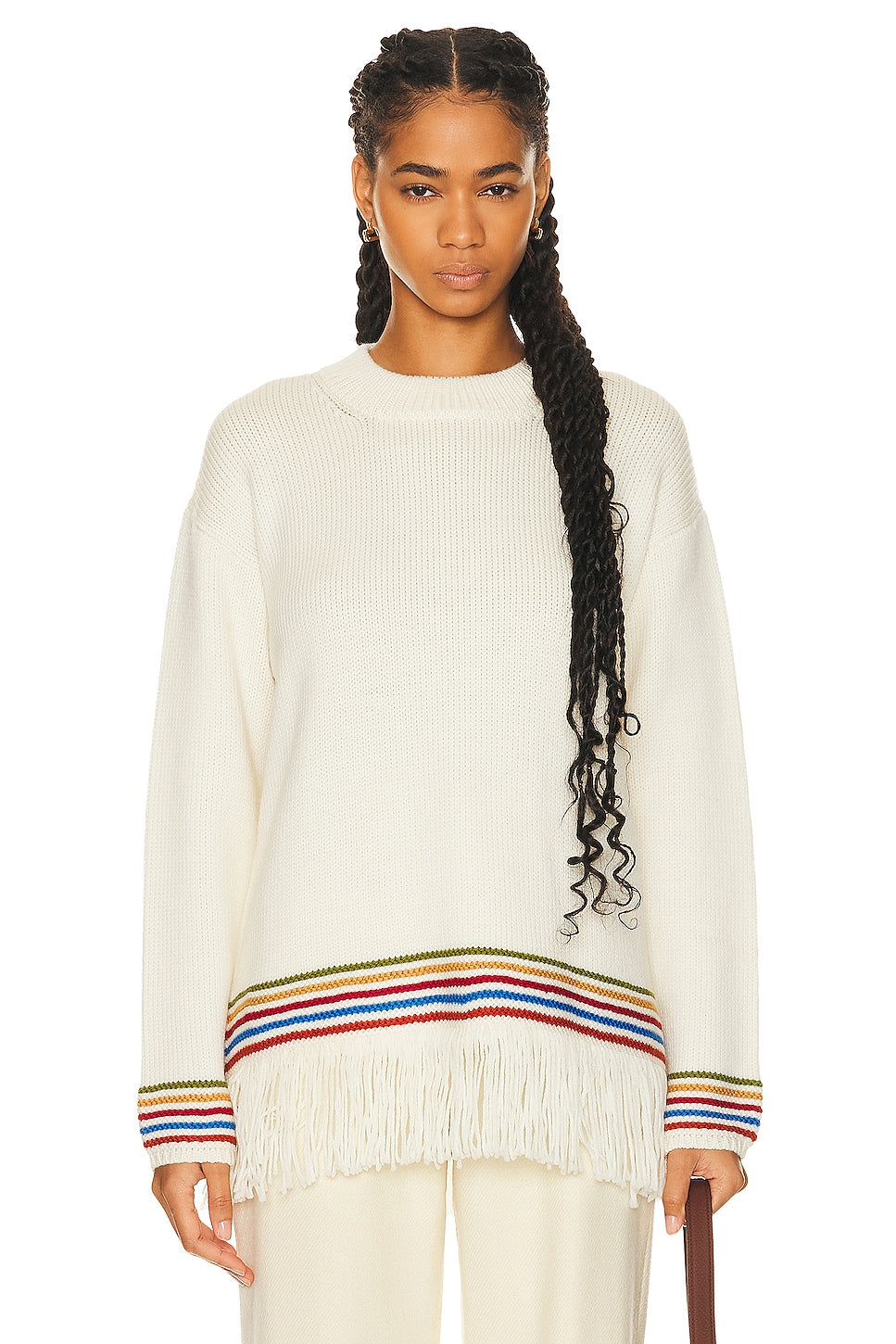 Loop Edge Pullover Sweater