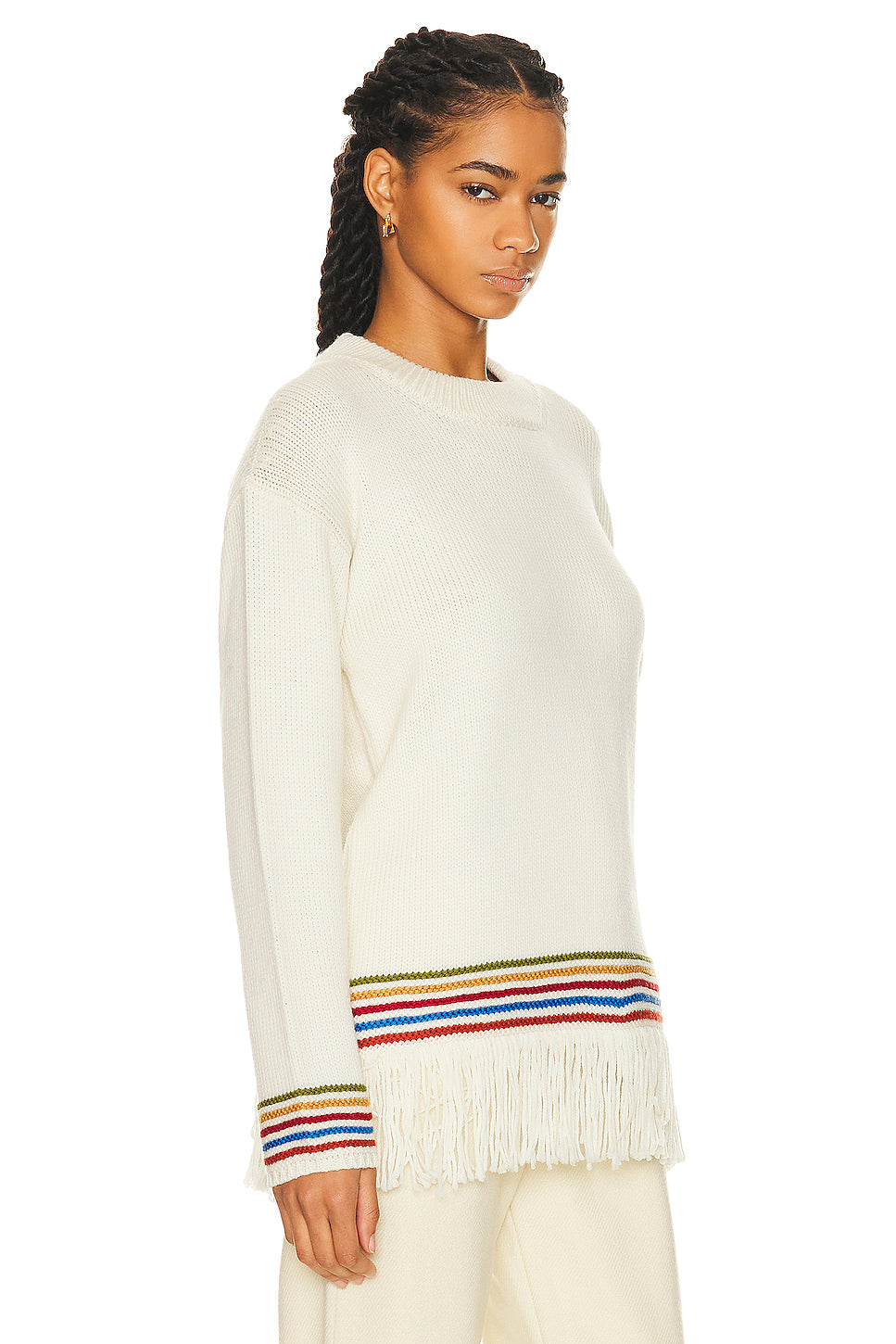 Loop Edge Pullover Sweater