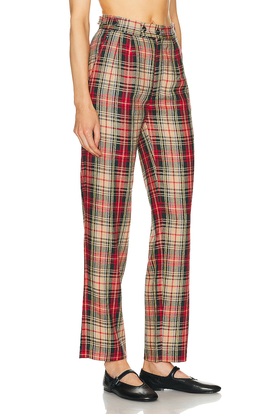 Truro Plaid Trouscer