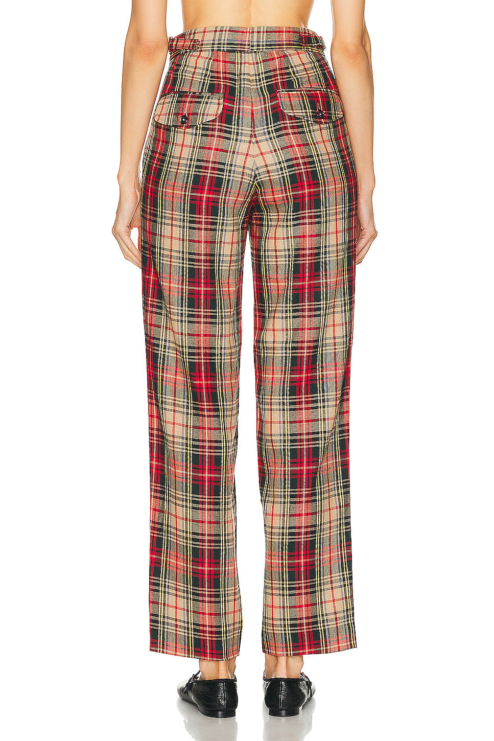 Truro Plaid Trouscer