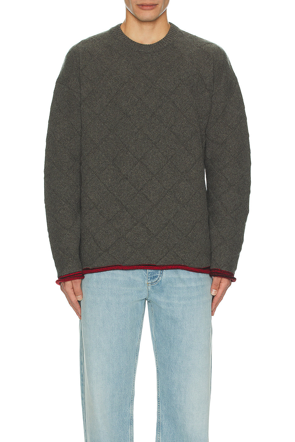 Mw Wool Intrecciato 3D Knit Sweater