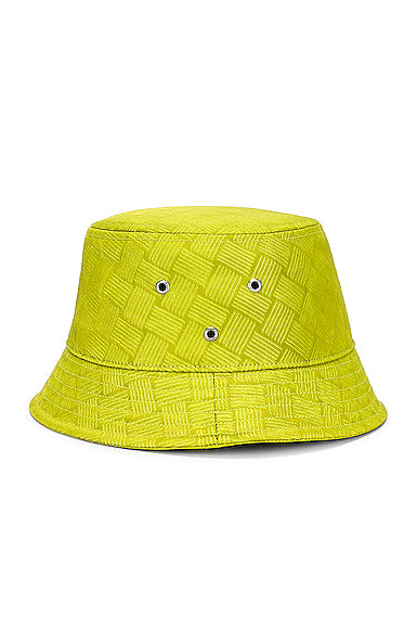 Intreccio Jacquard Nylon Bucket Hat