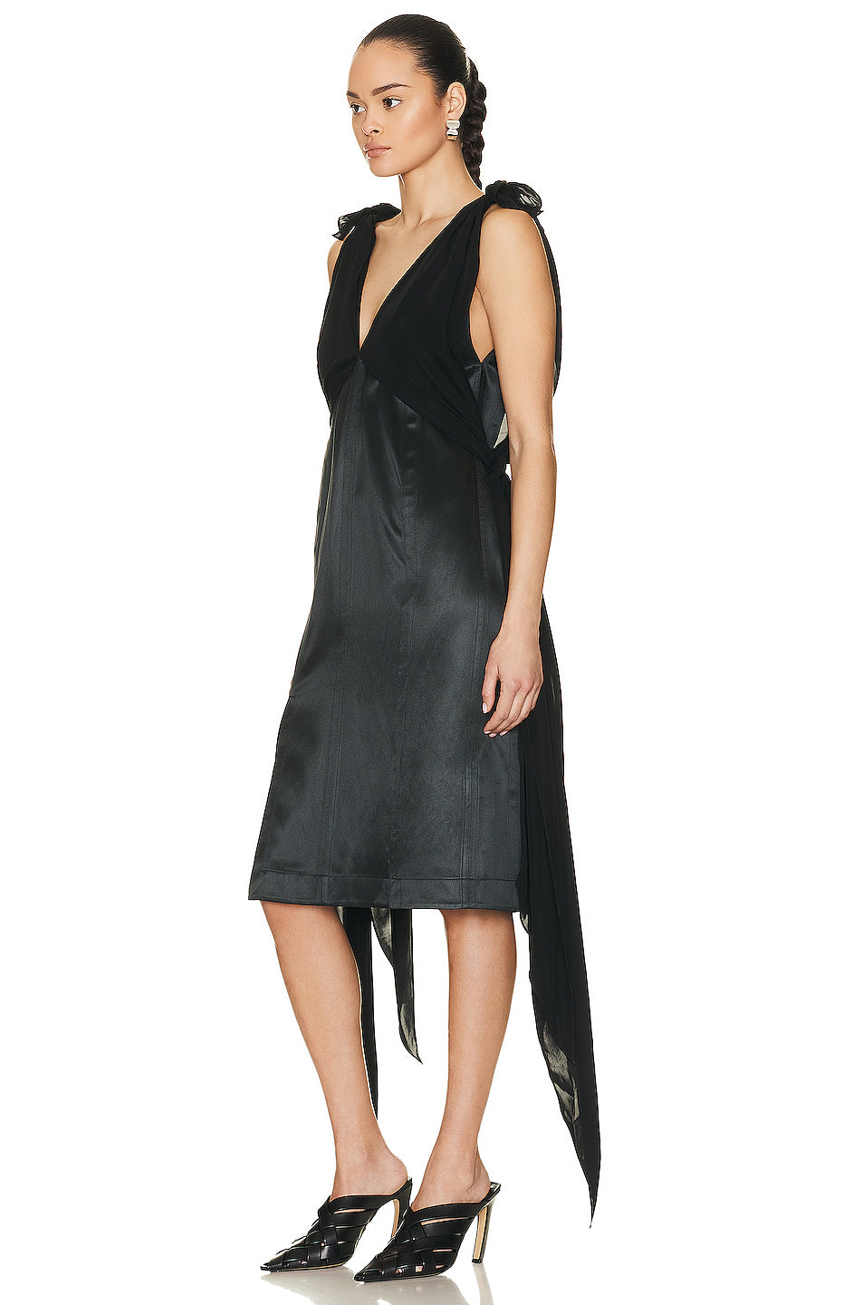 Heavy Fluid Silk Dress